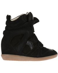 Isabel Marant \u00c9toile Wedge Sneaker schwarz Casual-Look Schuhe Sneaker Wedge Sneaker Isabel Marant Étoile 