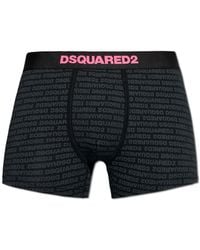 DSquared² - Cotton Boxers With Monogram - Lyst