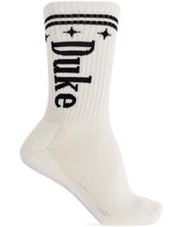 Duke & Dexter - Socks With Logo - Lyst