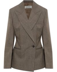 Rohe - Double-Breasted Blazer With A Single Vent - Lyst
