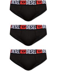 DIESEL - Three-Pack Briefs Umbr-Andrethreepack - Lyst