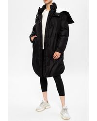 Moncler Leggings With Logo Black