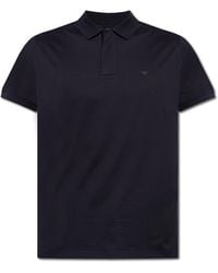 Emporio Armani - Cotton Polo Shirt - Lyst