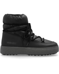 Moon Boot - Lace-Up Nylon Snow Boots - Lyst