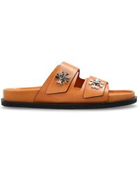 Tory Burch - Leather Slides - Lyst