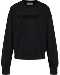 McQueen - Sweatshirt With Logo - Lyst