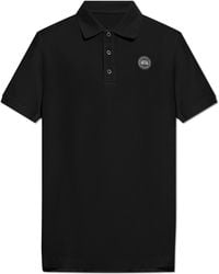 Canada Goose - Polo With Logo Patch - Lyst