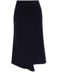 Victoria Beckham - Skirt With Back Slit - Lyst