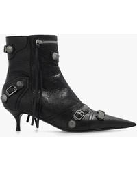 Balenciaga - ‘Cagole’ Heeled Ankle Boots - Lyst