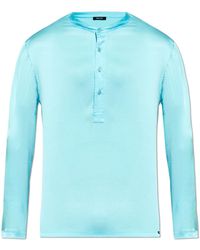 Tom Ford - Silk Lingerie T-Shirt - Lyst