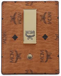 MCM - Card Case With Clip - Lyst
