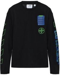 LAB C.O. OFF WHITE - Long Sleeve T-Shirt - Lyst