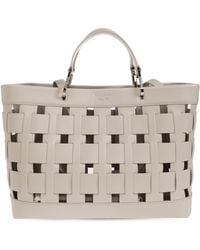 Emporio Armani - Bag With Printed Logo - Lyst