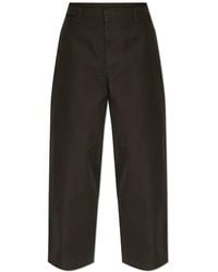 Lemaire - High-Waisted Trousers - Lyst