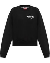 KENZO - Sweatshirt With Printed Logo - Lyst