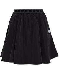 KENZO - Skirt With Logo Patch - Lyst
