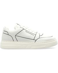 Emporio Armani - Sports Shoes With Logo - Lyst