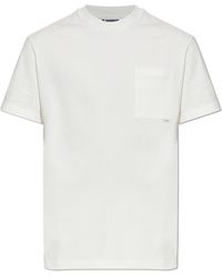 Jil Sander - T-Shirt With Pocket - Lyst