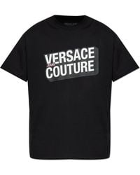 Versace Jeans Couture - T-Shirt With Print - Lyst