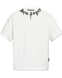 Palm Angels - T-Shirt With Printed Logo - Lyst