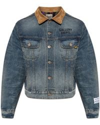 GALLERY DEPT. - Denim Jacket With Logo - Lyst