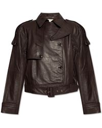 Herskind - Leather Jacket 'luelle', - Lyst