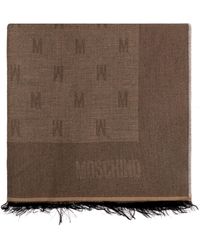 Moschino - Scarf With Monogram - Lyst