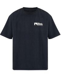 Rhude - T-Shirt With Printed Logo - Lyst