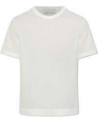 Ami Paris - T-Shirt With Embroidered Logo - Lyst