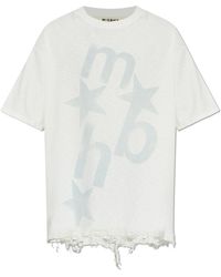MISBHV - T-Shirt With Vintage Effect - Lyst
