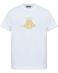 Versace - T-Shirt With Print - Lyst