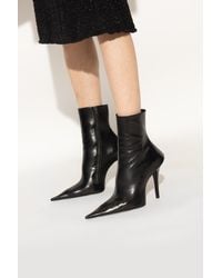 Balenciaga - ‘Witch’ Heeled Ankle Boots - Lyst