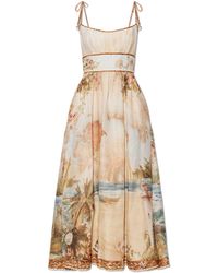 Zimmermann - Sleeveless Dress - Lyst