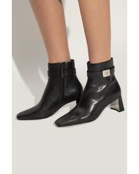 Tory Burch - Leather Ankle Boots 'Georgia' - Lyst