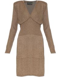 Akep - Dress With Lurex Thread - Lyst