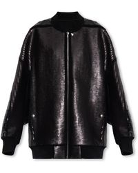 Rick Owens - Sequinned Bomber Jacket - Lyst