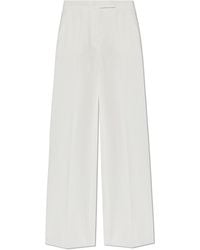 Max Mara - Linen Trousers 'Sequoia' - Lyst