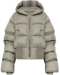 Rick Owens - Puffer Jacket With Hood - Lyst