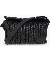 Nanushka - ‘Busket Baguette’ Shoulder Bag - Lyst