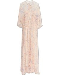 forte_forte - Two-Piece Dress With Floral Motif - Lyst