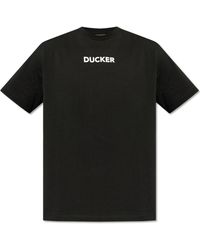 Save The Duck - Printed T-Shirt - Lyst