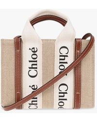 Chloé - 'Woody Mini' Shoulder Bag - Lyst