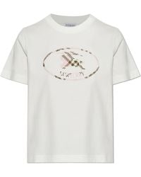 Burberry - T-Shirt 'Frankie' - Lyst