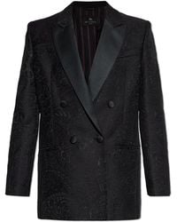 Etro - Double-Breasted Blazer - Lyst