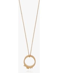 Maison Margiela - Logo-Embossed Necklace - Lyst