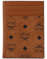 MCM - Card Case With Logo - Lyst