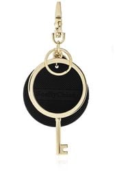 See By Chloé Keyring With Charm - Black