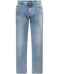 Dolce & Gabbana - Jeans With A 'Vintage' Effect - Lyst