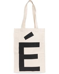 Etudes Studio - Shopper Bag With Logo, - Lyst