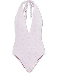 LoveShackFancy - One-Piece Swimsuit 'Gienna' - Lyst